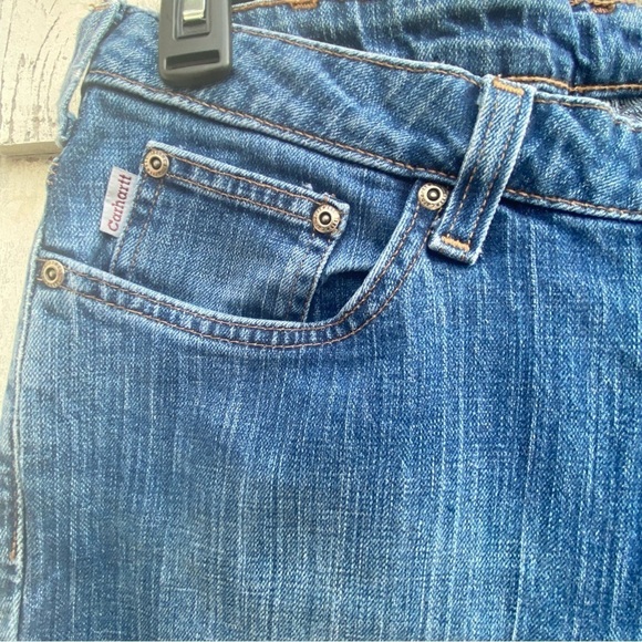 Carhartt Tradicional Fit Women’s Jeans sz 10x34 - Picture 2 of 5